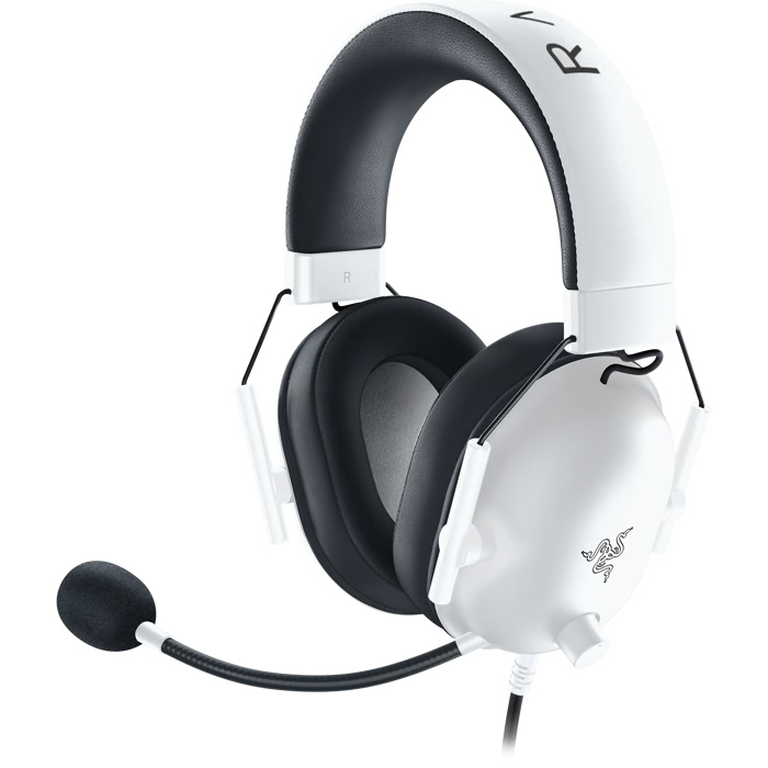 אוזניות גיימינג Razer BlackShark V2 X White Edition