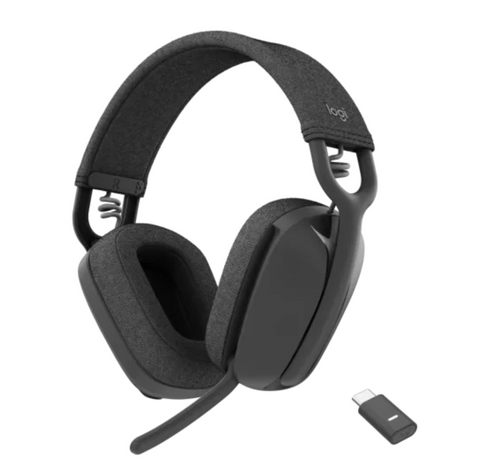 אוזניות אלחוטיות Logitech Zone Vibe 100 Wireless Headset Graphite