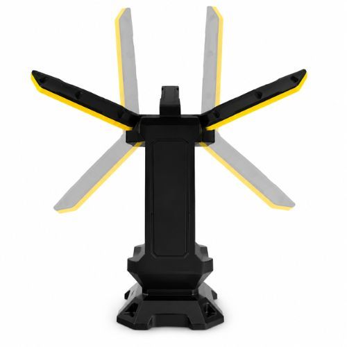 פרוז'קטורי LED נטענים עם חצובה, טעינת USB Type-C ועמידות בתקן IP54.