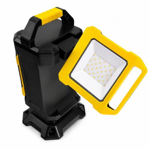 זוג פרוז'קטורי LED נטענים PROJECTION LIGHTS 360 עם זווית פיזור אור של 120° ותאורת יום בגוון 6000K.