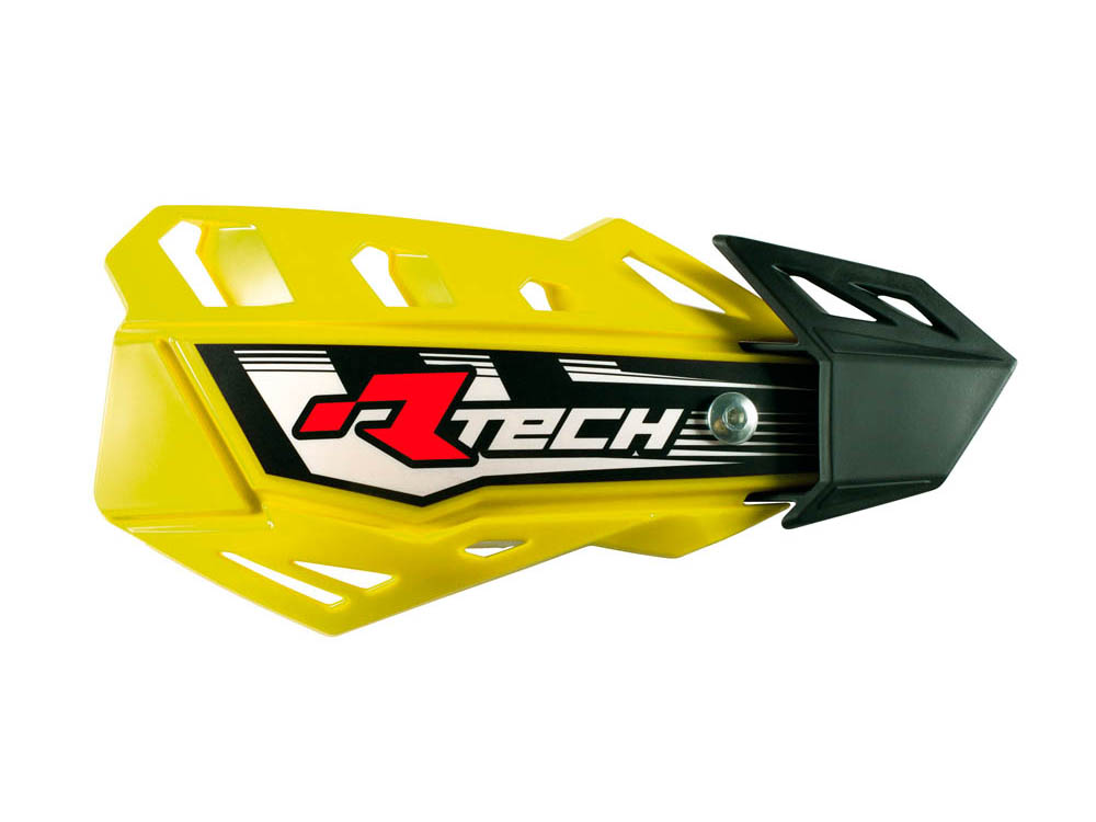 מגני ידיים פתוחים רייסטק - RACETECH FLX RACETECH צהוב