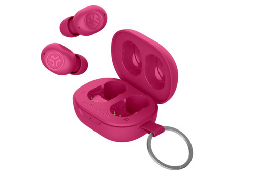 אוזניות אלחוטיות JLab JBuds Mini True Wireless Bluetooth Earbuds Pink