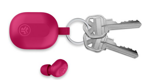 אוזניות אלחוטיות JLab JBuds Mini True Wireless Bluetooth Earbuds Pink
