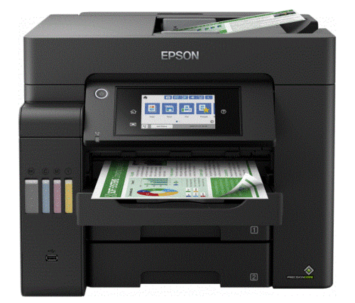 מדפסת הזרקת דיו משולבת צבעונית Epson EcoTank L6550 אפסון
