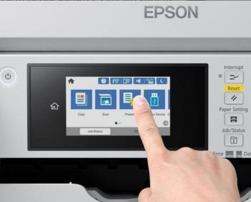 מדפסת הזרקת דיו שחור לבן משולבת A3 Epson EcoTank Pro M15180 