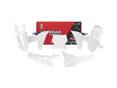 קיט פלסטיקה RACETECH KTM SX/SXF 125-450 23-24 לבן