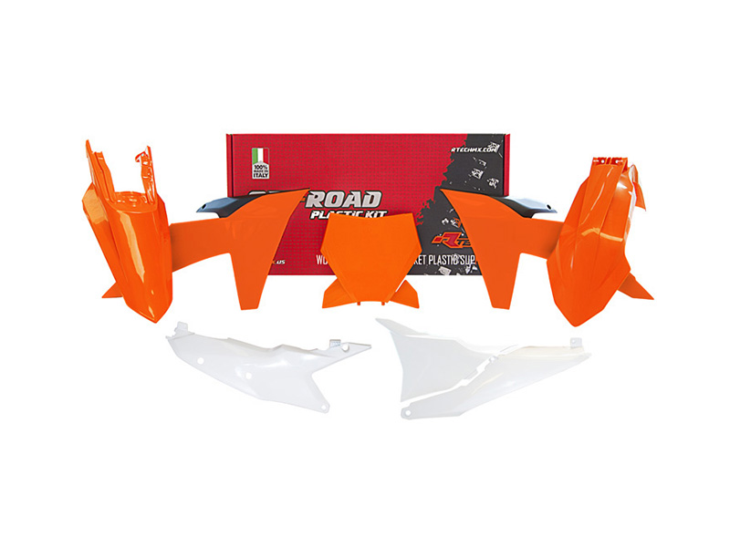 קיט פלסטיקה RACETECH KTM SX/SXF 125-450 23-24 כת/לב