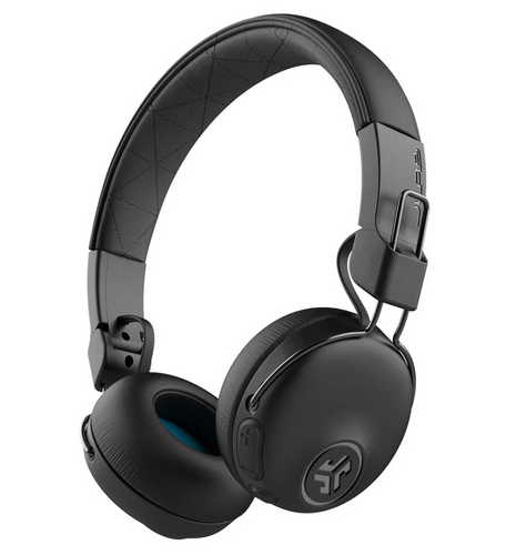 אוזניות קשת אלחוטיות JLab Studio ANC On-Ear Wireless Headphones Black