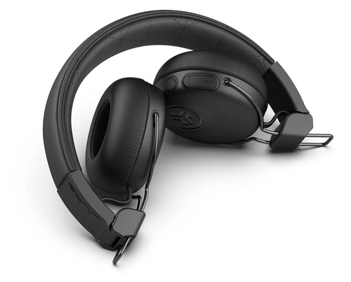 אוזניות קשת אלחוטיות JLab Studio ANC On-Ear Wireless Headphones Black