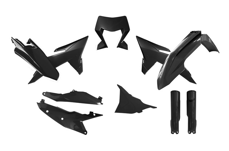 קיט פלסטיקה RACETECH KTM EXC/EXCF 150-500 26 שחור