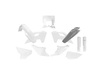 קיט פלסטיקה להסקוורנה- RACETECH HSQ TE/FE 150-501 24-25 לבן