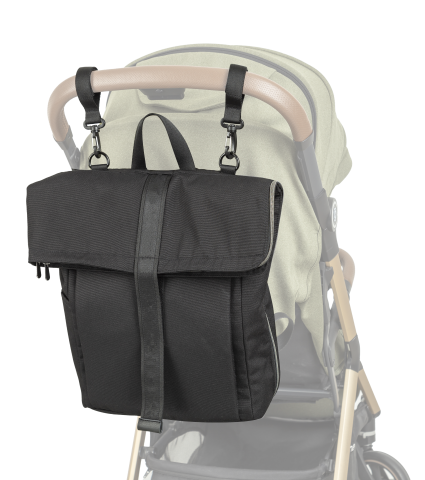 תיק גב אופנתי אורבן רולטופ / Urban Rolltop – שחור