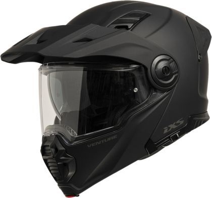 קסדת אדוונצר נפתחת שחור מט - IXS VENTURE 1.0   
