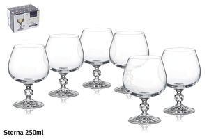 סט 6 גביעי קוקטייל 250ml Sterna קריסטל בוהמיה