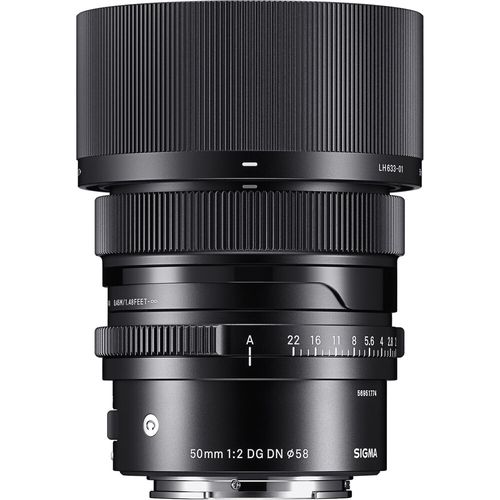 עדשה Sigma 50mm f/2 DG DN Contemporary (Sony E) - יד שניה!