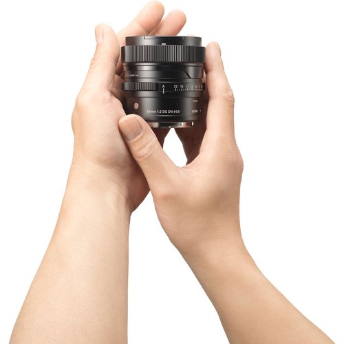 עדשה Sigma 50mm f/2 DG DN Contemporary (Sony E) - יד שניה!