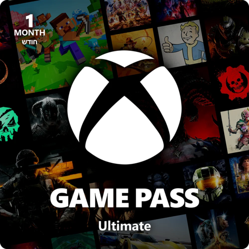 כרטיס קוד מנוי Xbox Game Pass Ultimate לחודש אחד