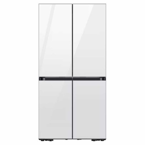 מקרר 4 דלתות 648 ליטר Samsung BeSpoke RM70F63REW Kitchen Fit - צבע לבן