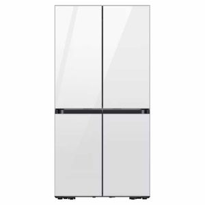 מקרר 4 דלתות 648 ליטר Samsung BeSpoke RM70F63REW Kitchen Fit - צבע לבן