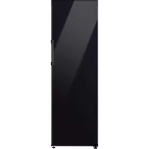 מקרר דלת אחת 387 ליטר נטו Samsung Bespoke RR39C7650BK - גימור זכוכית שחורה