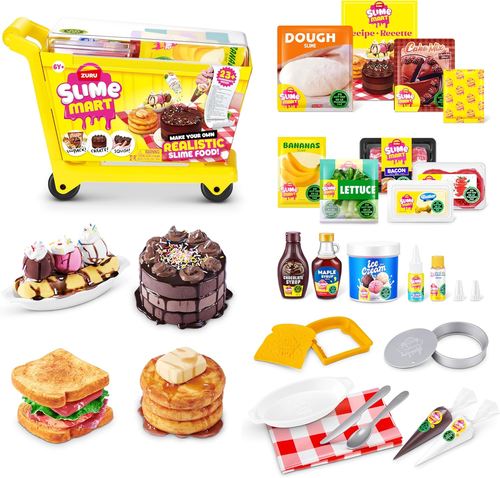 ערכת סליים Mart – עגלת קניות עם 26 רכיבים להכנת 4 מאכלי סליים מדהימים