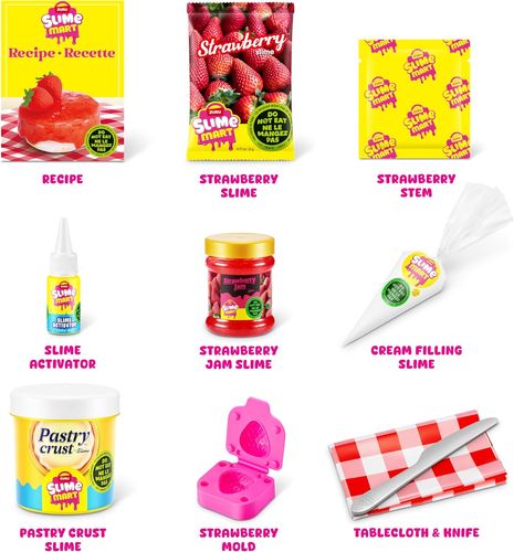 ערכת מגה סליים Mart – מארז עם 33 רכיבים להכנת 4 מתכוני סליים מדהימים