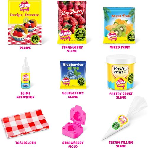 ערכת מגה סליים Mart – מארז עם 33 רכיבים להכנת 4 מתכוני סליים מדהימים