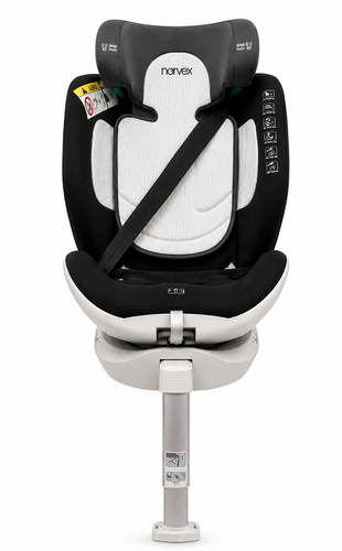 כיסא בטיחות מסתובב 360° NORVEX שחור Bsmart