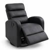 כורסת הנקה מסתובבת 360° עם ריקליינר COMFORT שחור Bsmart