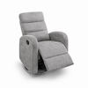 כורסת הנקה מסתובבת 360° עם ריקליינר COMFORT אפור Bsmart