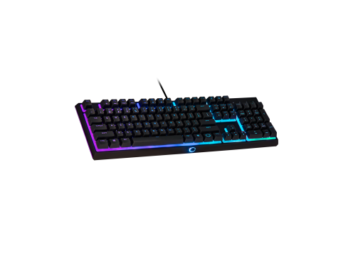 מקלדת מחשב גיימינג COOLERMASTER MK110 BLACK RGB