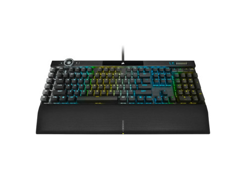 מקלדת גיימינג אופטית-מכנית (אנגלית בלבד) CORSAIR K100 RGB
