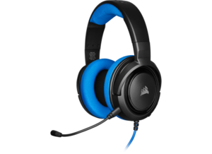 אוזניות CORSAIR HS35 STEREO GAMING HEADSET - BLUE