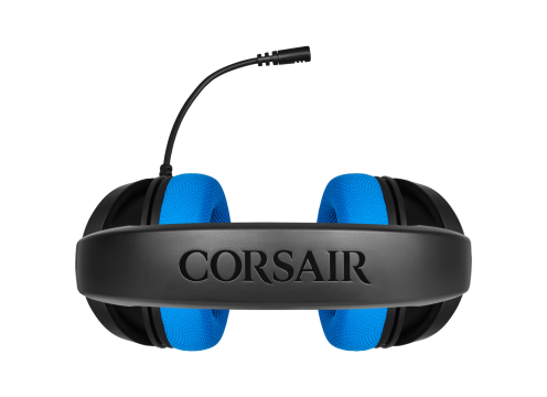 אוזניות CORSAIR HS35 STEREO GAMING HEADSET - BLUE