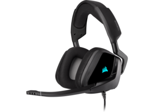 אוזניות CORSAIR VOID RGB ELITE 7.1 PREMIUM - CARBON