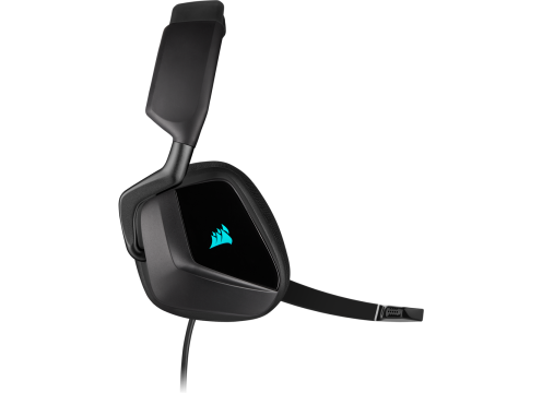 אוזניות CORSAIR VOID RGB ELITE 7.1 PREMIUM - CARBON
