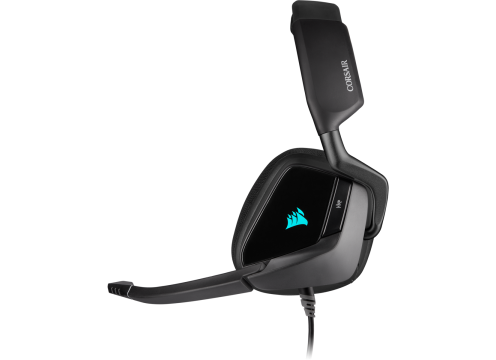 אוזניות CORSAIR VOID RGB ELITE 7.1 PREMIUM - CARBON
