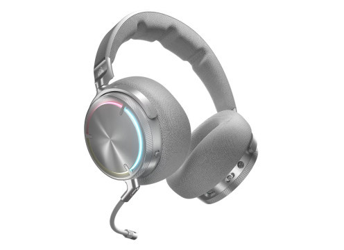 אוזניות קשת אלחוטיות לגיימינג VIRTUOSO MAX WIRELESS צבע כסף CORSAIR