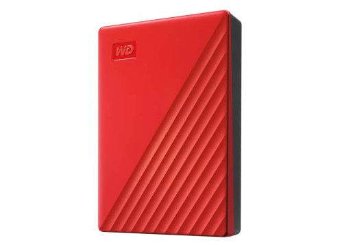 כונן חיצוני WD MY PASSPORT WDBPKJ0040BRD 4TB RED 