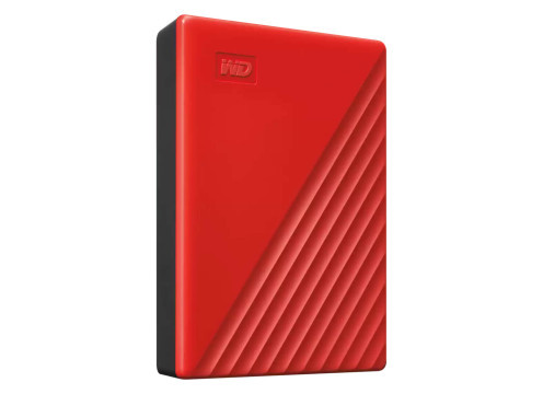 כונן חיצוני WD MY PASSPORT WDBPKJ0040BRD 4TB RED 