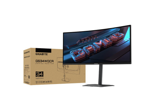 מסך מחשב Gigabyte GS34WQCA WQHD 