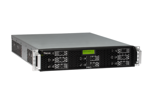 שרת THECUS SMB RACKMOUNT STORAGE SOLUTION 8-BAY NAS WITH OPTIONAL 10GB LAN N8800PROV2
