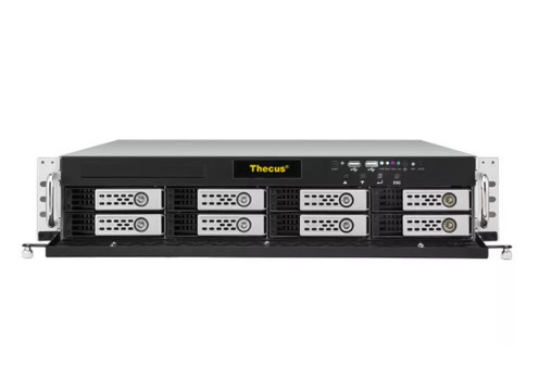 שרת THECUS ENTERPRISE RACKMOUNT STORAGE SOLUTION 8-BAY NAS N8900 