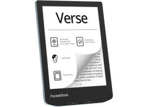  ספר אלקטרוני POCKETBOOK 6" VERSE כחול בהיר PB629-M-WW