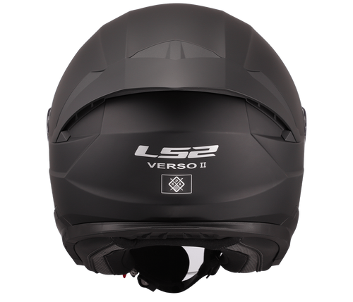 קסדה 3/4 מדגם  LS2 OF618 Verso II -צבע שחור מט
