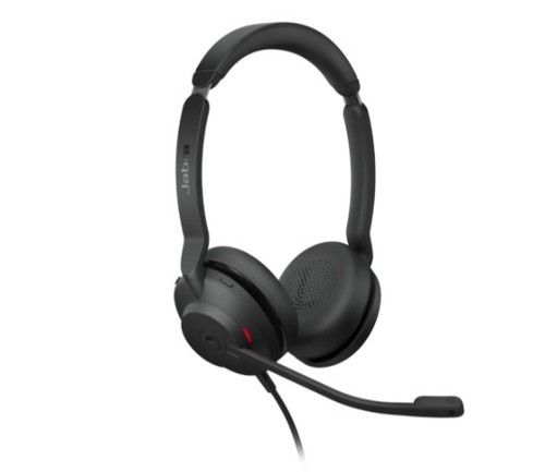 אוזניות חוטיות Jabra Evolve2 30 SE, USB C/A, MS Stereo