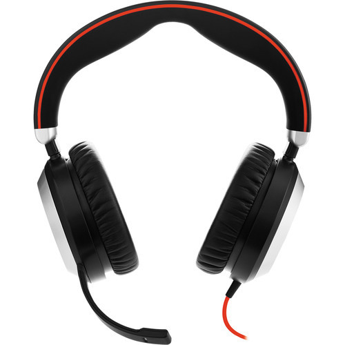 אוזניות חוטיות Jabra Evolve 80 MS, Stereo USB-A 