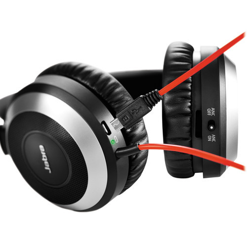 אוזניות חוטיות Jabra Evolve 80 MS, Stereo USB-A 
