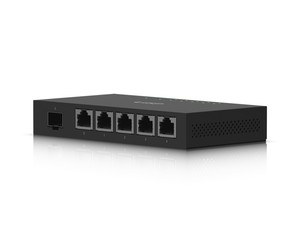 נתב קומפקטי עם יציאת סיב אופטי EdgeRouter X SFP ER-X-SFP