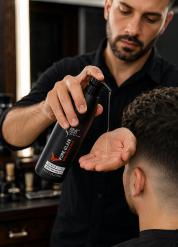 דיל!12 יחידות גלייז מקצועי לעיצוב תלתלים ABA 500ML